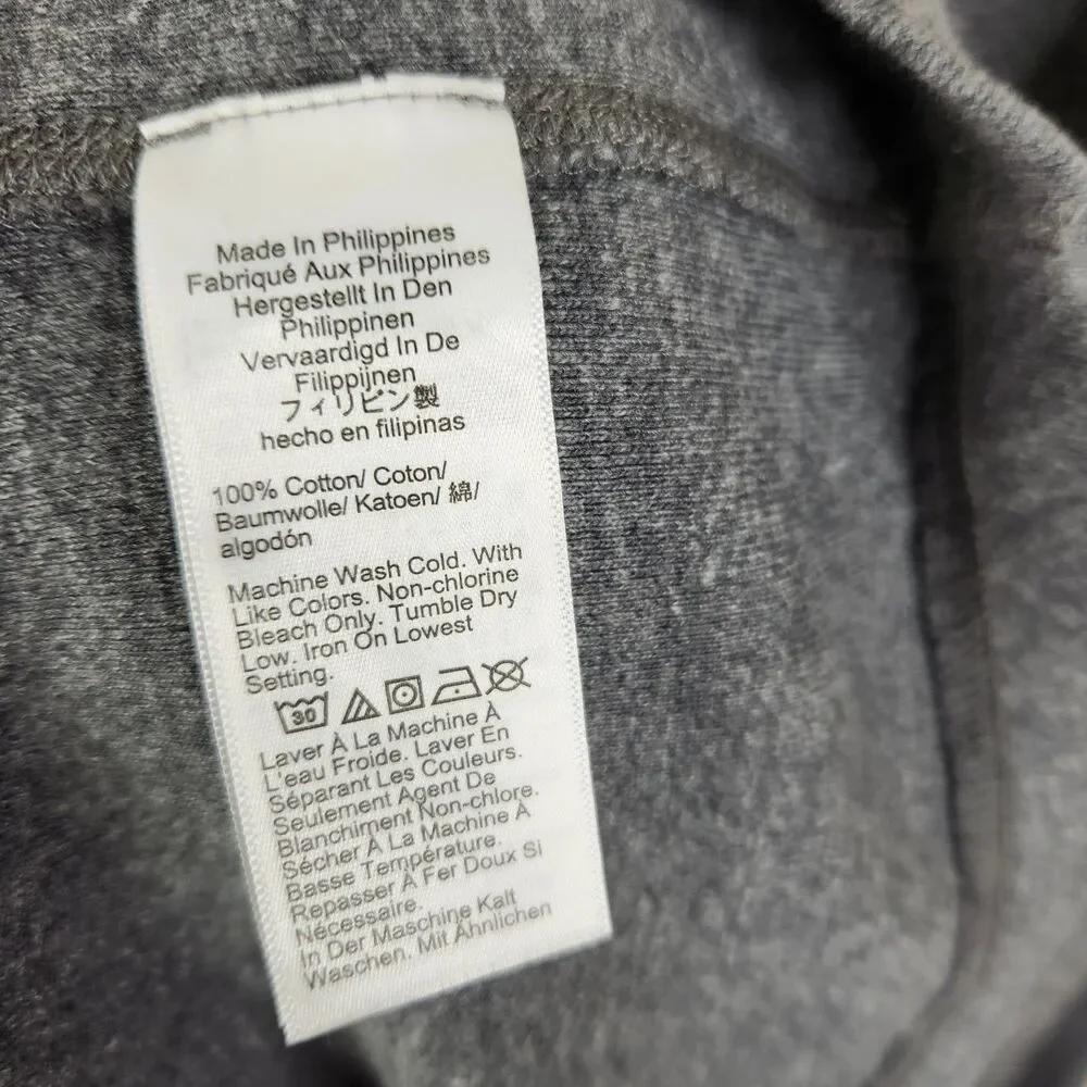 NEW J. Crew Mens Long Sleeve Pullover 2 Button Henley Sweatshirt Medium